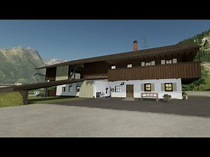 Farmhouse Loderer - Farming Simulator 2022 [FS 22 LS 22 Placeable Farmhouse Build Mod] #house #build