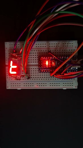 How Digital Numbers Work | Arduino 7 Segment Display #arduino #arduinonano #electronics #diy