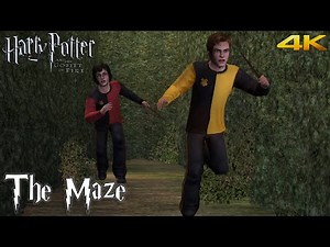 Harry Potter and the Goblet of Fire 'Triwizard Task 3: The Triwizard Maze' Walkthrough (4K)
