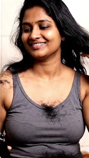 Indian women Hair Cutting with trimmer {SUBSCRIBE} #haircut #Hair cutting #viralvideo #trimming#long