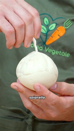 How to make VEGAN MOZZARELLA at HOME WITHOUT MILK 😋🧡🌱#mozzarella #veganfood #easyrecipes