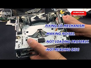 How To Repair Car CD Mechanism Error,Not Loading , reading disc,making noises,Pontiac ,Holden,Toyota