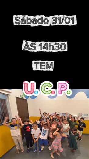 Segunda Kids on Instagram: "🎉 O momento que as crianças mais esperam chegou! Neste sábado começa a UCP 2026 💛 Um tempo especial para nossas crianças aprenderem a Palavra, fazerem amigos e crescerem na fé, tudo do jeitinho delas. 🗓 Sábado às 14h30 📍 Segunda Igreja Presbiteriana de Rio Verde 📌 Rua Osório Coelho de Moraes, nº 1297 – Centro 👉 Traga seus filhos e venha viver esse tempo com a gente!"