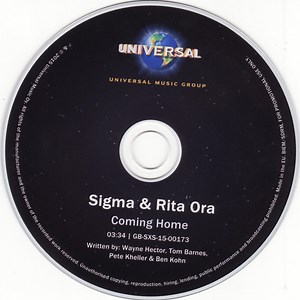 Sigma & Rita Ora - Coming Home