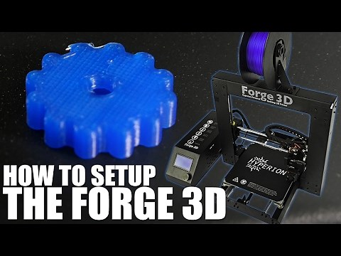 How To Setup the Forge 3D Printer | Flite Test