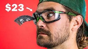 Testing Cheap vs Expensive Safety Glasses | Donut Media
