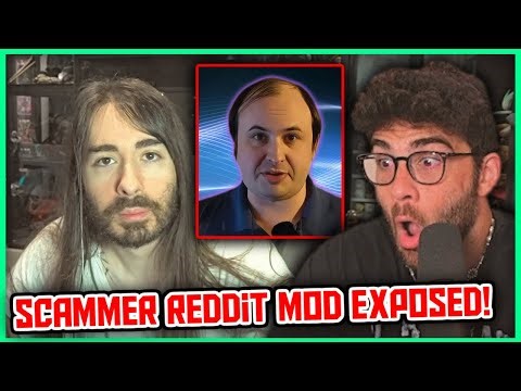 Reddit Mod CRASHES OUT After Being Exposed For Scamming | Hasanabi Reacts to MoistCr1tikal (Charlie)