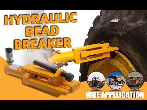 TIPS on how to use BESTOOL Hydraulic Cylinder Tire Bead breaker to break your beads with no sweat!