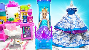 30K views · 4.5K reactions | Barbie princess bedroomElsa FrozenDoll House morning routine bathroom shower dress | SLICK SLIME SAM | Facebook