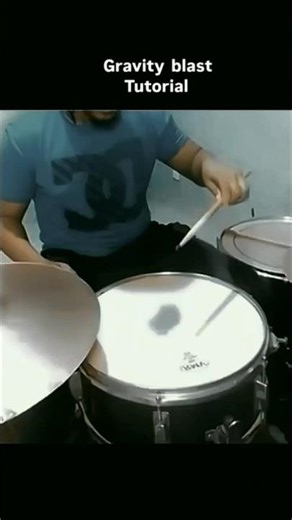 Gravity blast - tutorial #drummerslife #drummer #drums #epic