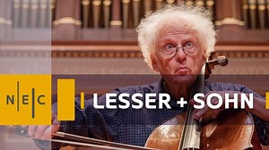 Next Monday in Jordan Hall, in celebration of his 85th birthday, cellist Laurence Lesser, NEC President Emeritus and faculty member since 1974, joins pianist Minsoo Sohn, NEC alumnus and one of its newest faculty members, in a joint faculty recital. The 2023-2024 school year marks Laurence Lesser's 50th year at New England Conservatory. Reserve tickets: https://necmusic.edu/events/faculty-recital-laurence-lesser-and-minsoo-sohn Watch as Laurence Lesser discusses the program: https://youtu.be/NBd