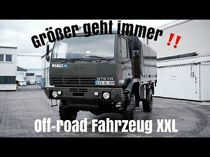 Größer geht immer // S.W.A.T Off-road Fahrzeug XXL // Steyr 12M18