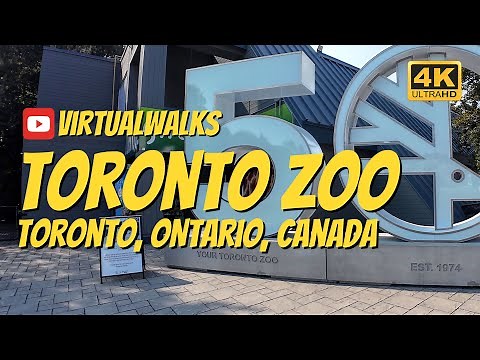 Exploring Toronto Zoo in Ontario, Canada | Virtual Walks