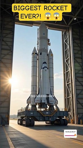 Inside the World's Biggest Space Rocket Assembly Project 🚀 | Engineering Marvel #shorts