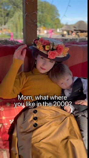 Mom, what where you like in the 2000 ?