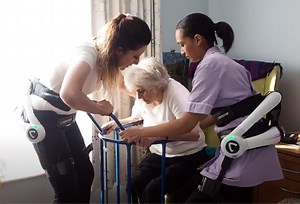 Taking the strain with cobots in care