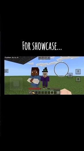 BodyGuard npc no mods included in the making. #minecraft #minecraftshorts