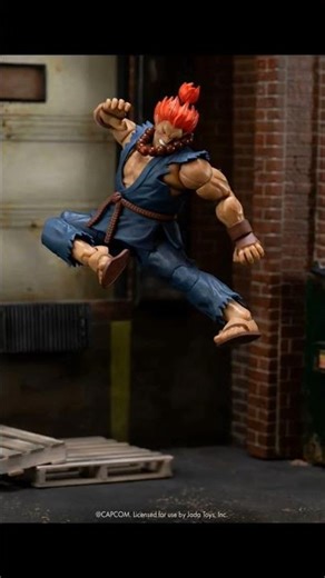 AkumaUltra Street Fighter II Akuma 6-Inch Scale Action Figure #short
