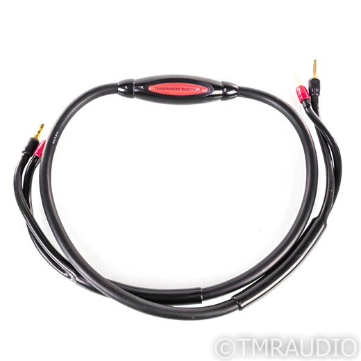 Transparent Audio MusicWave Speaker Cable; Single 4ft Cable