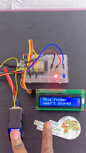 5K views · 24 reactions | Stored Fingerprints in AS608 Fingerprint Scanner Module | Upload Ideas with Itamar | Facebook