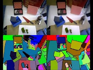 Real-time Video Segmentation with a Texture Filter