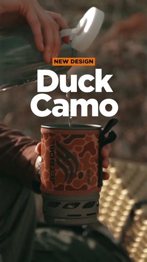 NEW Jetboil 'Duck Camo' Fast Boil Systems