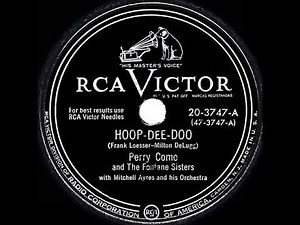 1950 HITS ARCHIVE: Hoop-Dee-Doo - Perry Como & The Fontane Sisters (a #1 record)