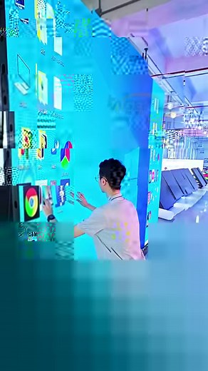 1.6M views · 10K reactions | ✅Flexible LED Screen panel adopts highly...