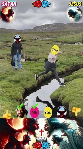 Jesus will lead us to success.❌👹 ↔️ ✅✝️🙏🙏🙏 #god #fy #jesus #lord #christ #shorts