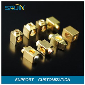 [Hot Item] Electrical Brass Screw Terminal Block for Relays Electrical Copper Brass Terminal Contact Switch Socket Part
