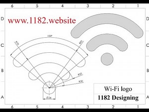 How to Design a 3D Wi-Fi logo in Solidworks?