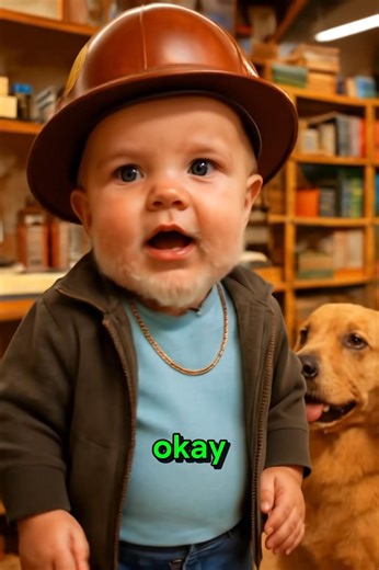 Baby Roscoe likes his new OJ routine in the morning! #breadstickricky #roughneckroscoe #rickyandtheboss #BabyAi | Ricky & The Boss