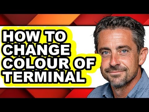 How to Change Colour of Terminal (updated)