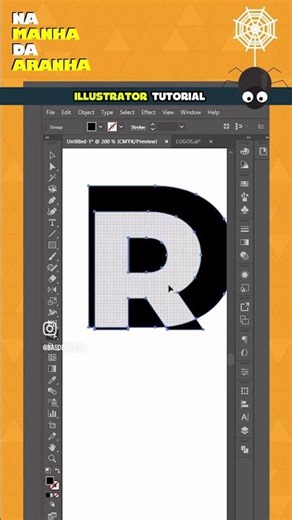 Illustrator Tutorial - Tutorial do Illustrator - Como fazer edição no Illustrator #Illustrator