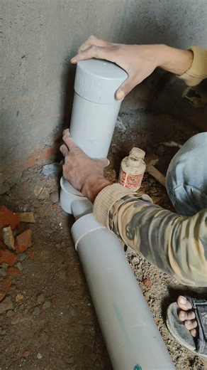 pvc pipe work... #plumber #plumbing #plumbingtime #shorts #foryou