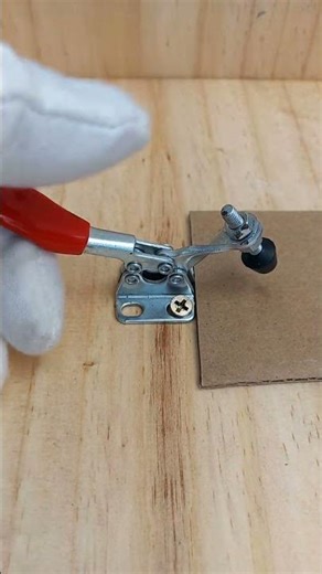 Clever toggle clamp press #tools