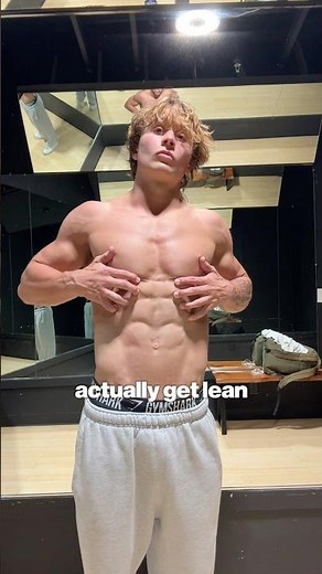 👆WATCH THIS to learn how to get lean 📝💪 #leanbody #howtogetlean