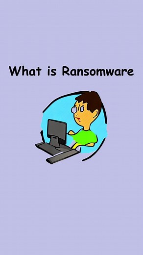 What is ransomware. Its malware(malicious software) that most likey encrypts your data and ask you to pay a ransom for files. #informationtechnology #cybersecurity #tech #it #helpdesk #comptiasecurityplus #comptiaaplus #comptia