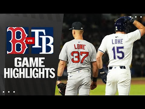 Red Sox vs. Rays Game Highlights (9/20/25) | MLB Highlights