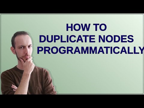 Drupal: How to duplicate nodes programmatically?