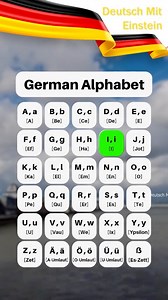 489K views · 7.7K reactions | German Alphabet ? #deutsch #learngermanfast #learngerman #speakfluentgerman #german #deutschlernen | Learn German Daily | Facebook