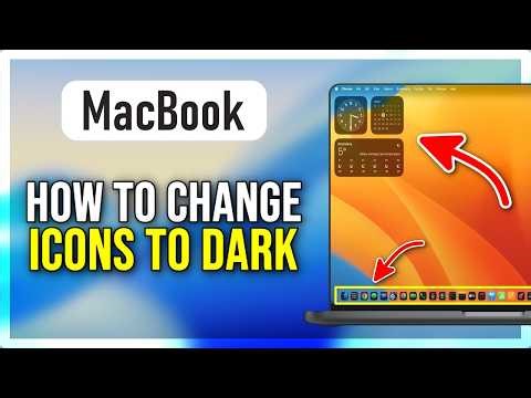 How to Change App Icons to Dark Style on a Mac (Quick Guide) 2026