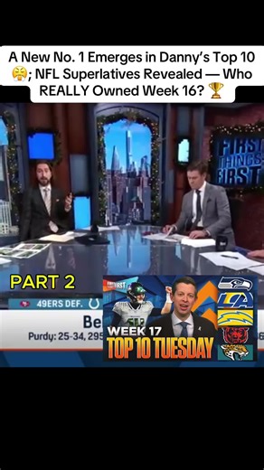 A #New No. 1 Emerges in Danny’s Top 10 😤; #NFL #Superlatives Revealed — Who REALLY Owned #Week #16 🏆