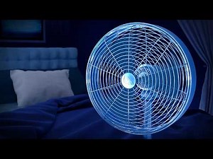 Fan White Noise for Peaceful Nights & Sleep | 10-Hour Black Screen