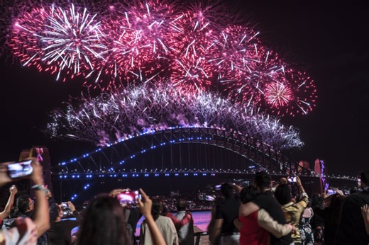 Ţările care au trecut deja în 2022. Imagini cu focurile de artificii din Australia şi Coreea de Nord