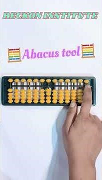 abacus tool | information of abacus|abacus scale | parts of abacus | #shorts 🔥#abacus #mathtricks