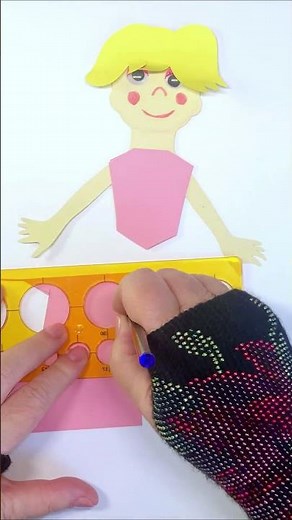 Paper doll that MOVES?! How to make one