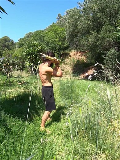 SPEAR THROWER / ATLATL | River Cane Dart 3200grain