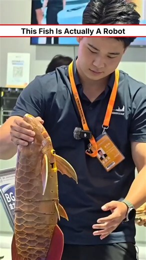 China's BG-5 Robot Fish Swims Like a Real Fish #shorts