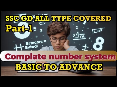 SSC GD 2026 Maths | Number System Complete | Theory + All Question Types